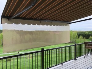 Awning With Drop Valance