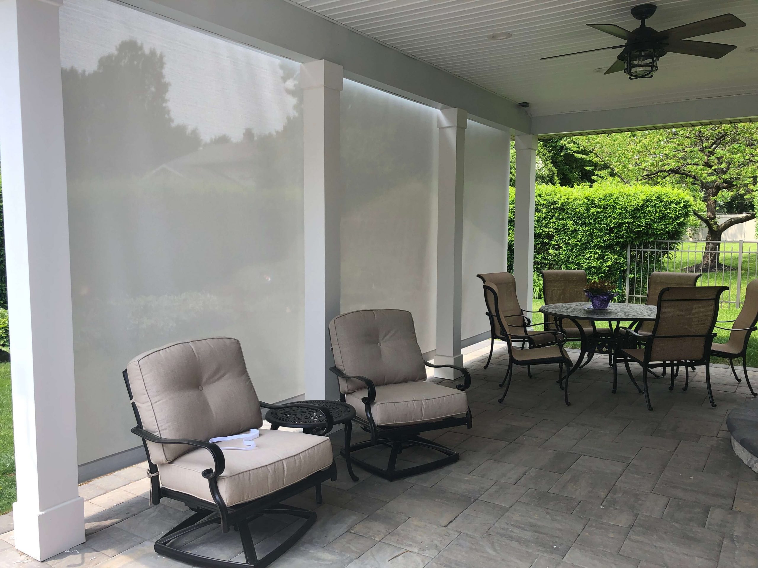 Sunroll Retractable Screens in Allentown, PA Designer Awnings