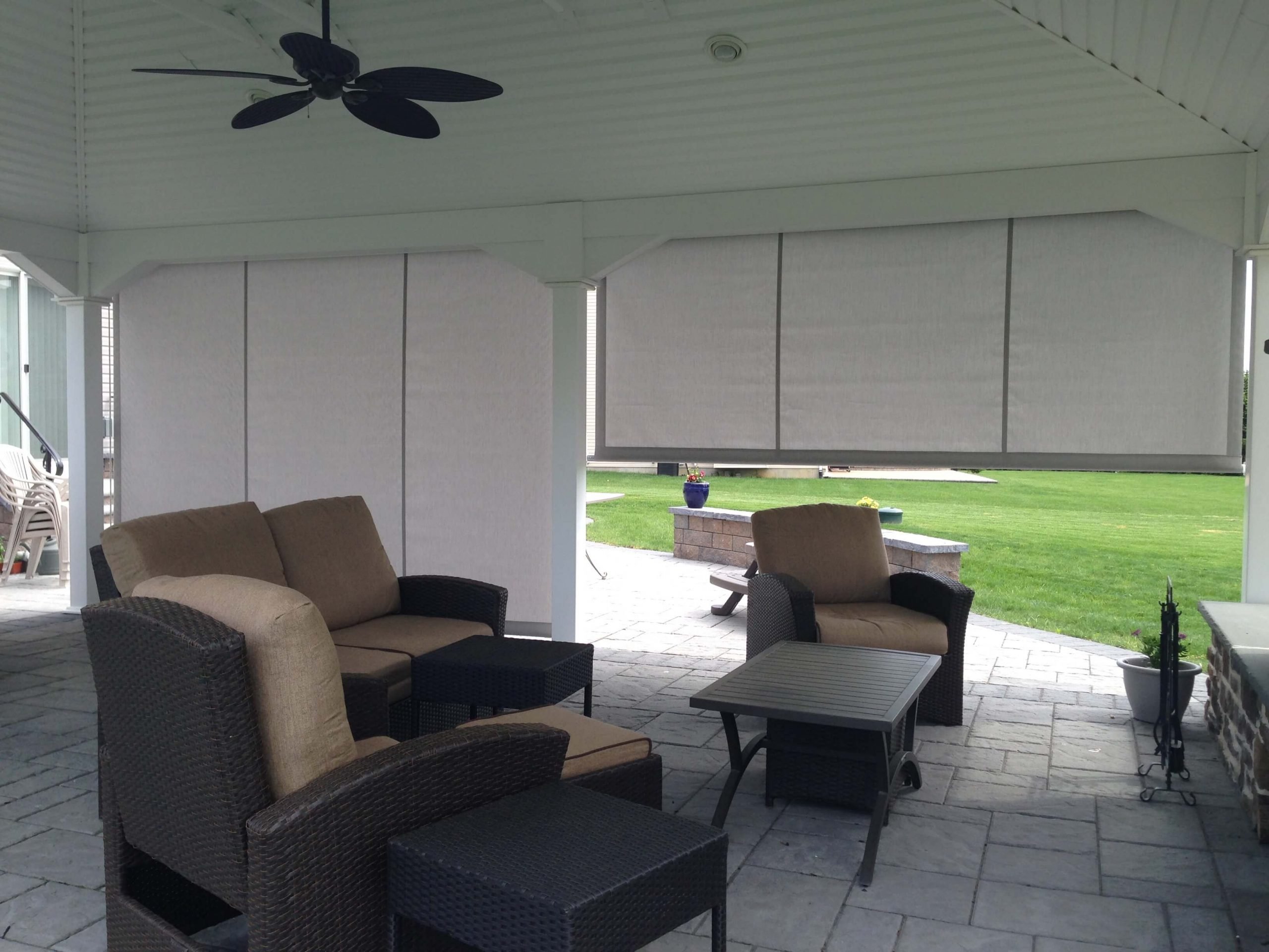 Sunroll Retractable Screens in Allentown, PA Designer Awnings
