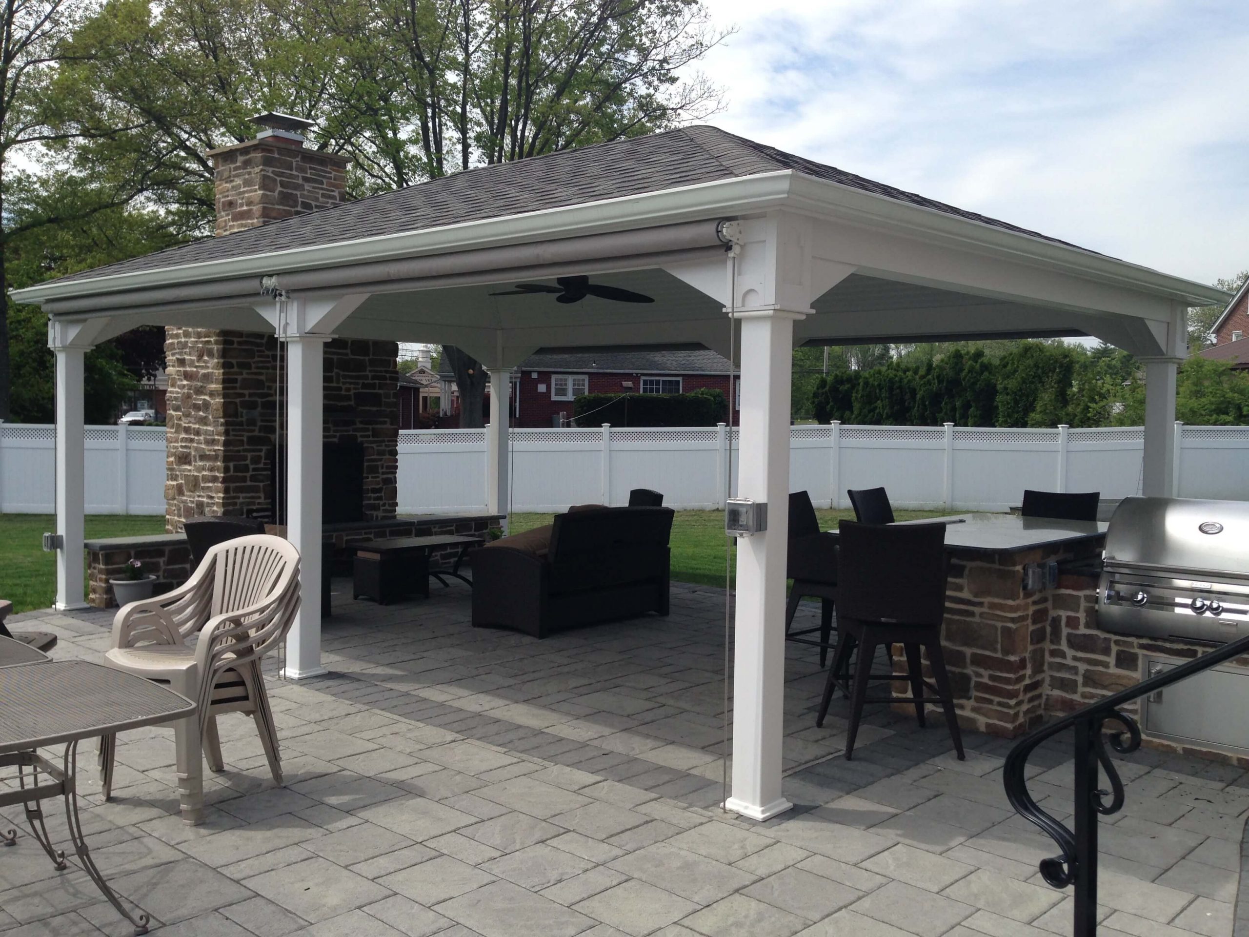 Sunroll Retractable Screens in Allentown, PA Designer Awnings