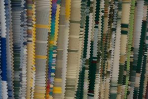 Variety of fabrics and color swatches